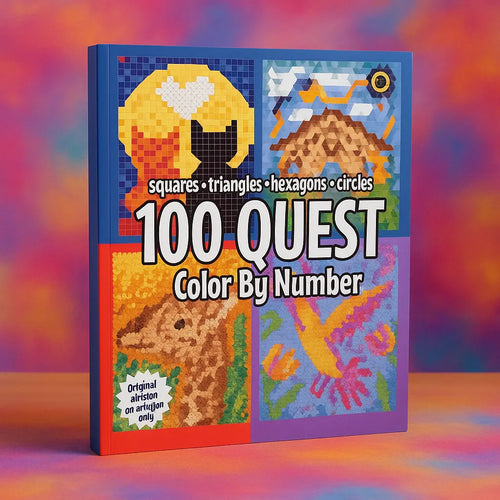 100 QUEST Color By Number (50% OFF)