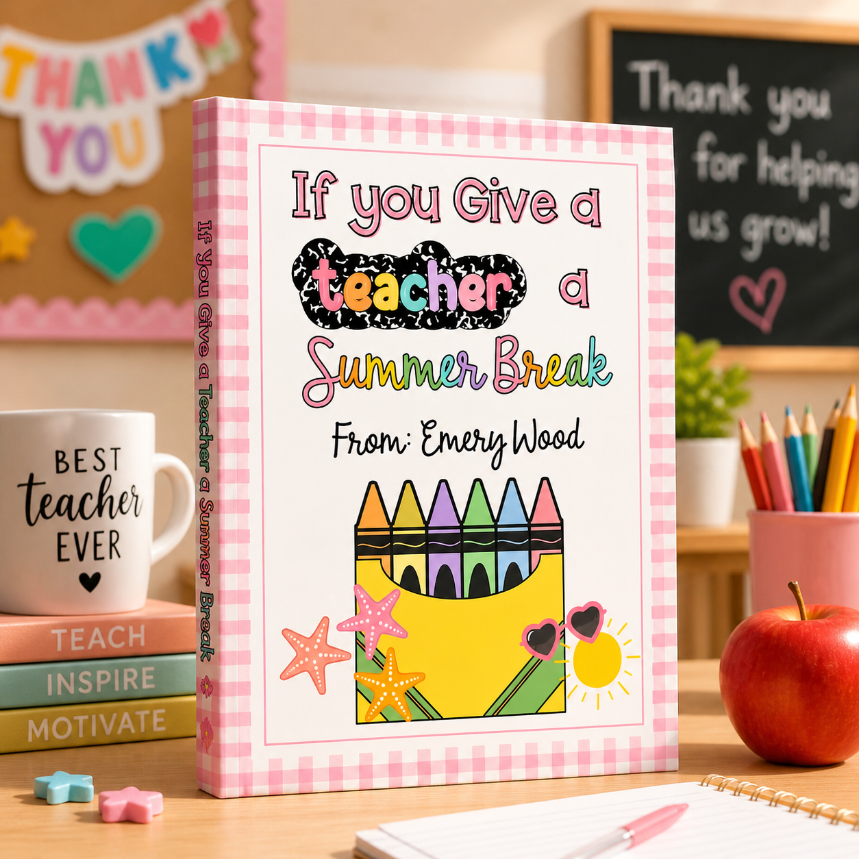 Teacher's Day Gift Card Book