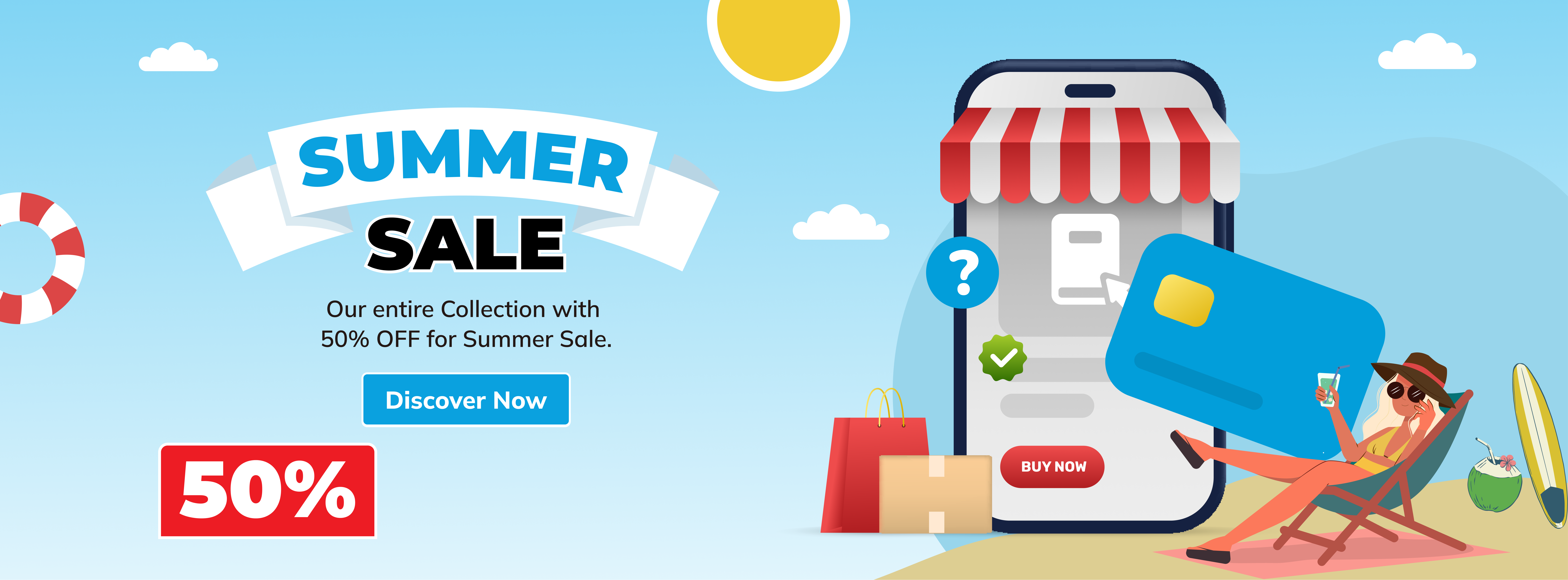 Summer Sale — 50% off digital collection