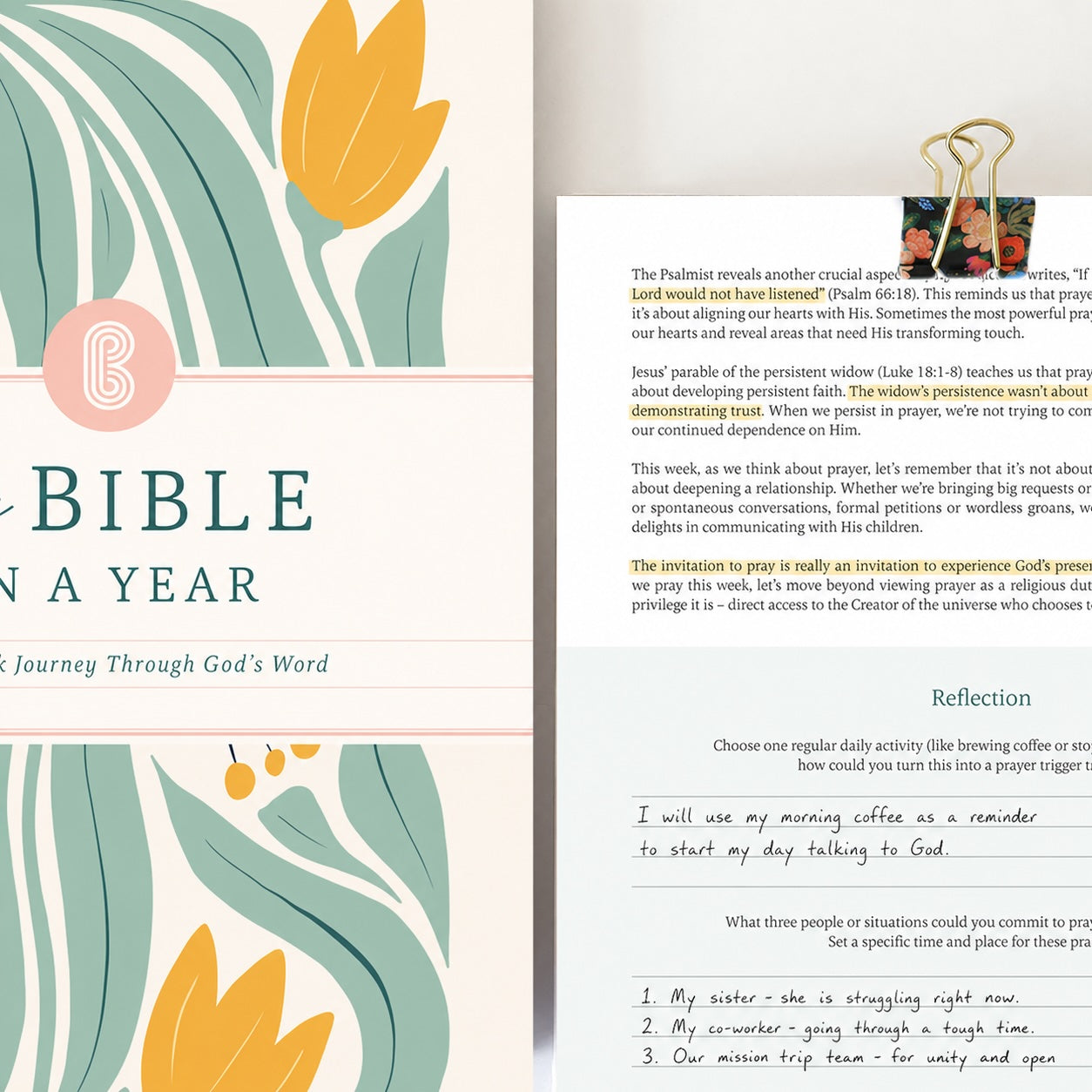 The Bible In A Year product view 2